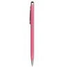 Roze stylus pen om het touchscreen scherm te bedienen maar waarmee ook echt geschreven kan worden met zwarte inkt