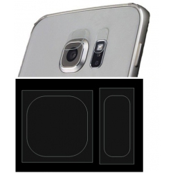 Beschermings plaatjes voor de lens en flitser voor de Samsung Galaxy S7