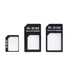 SIM kaart adapter set voor Micro SIM, Nano SIM of gewone SIMkaart