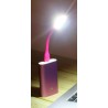 Buigbare USB LED lamp voor de USB poort van de powerbank of pawerpack