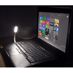 Schijn licht op het toetsenbord van de laptop met dit USB LED lampje