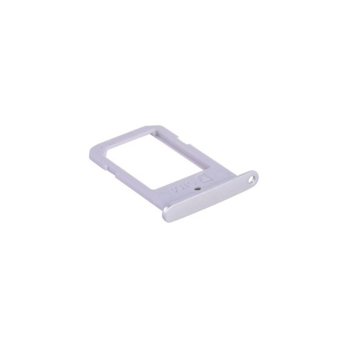 Zilver Pearl SIM kaart houder voor de Samsung Galaxy S6 Edge