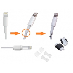 Kabel bescherming tegen knakken van de USB kabel