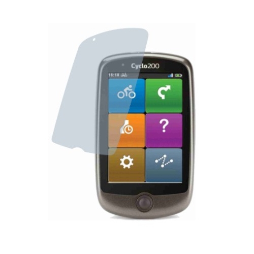 Screenprotector folie om het scherm van de MIO 200 te beschermen Screenprotector folie om het scherm van de MIO 200 te beschermen