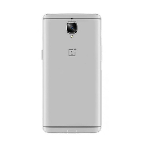 Transparant hoesje voor de OnePlus 3 en 3T met stroeve grip