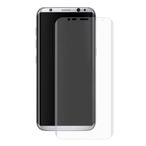 Screenprotector voor de Samsung Galaxy S8 met ronde zijkanten