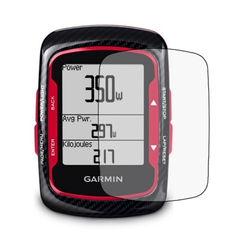 Screenprotector folie voor het scherm van de Garmin Edge 200 en 500 Screenprotector folie voor het scherm van de Garmin Edge 200 en 500