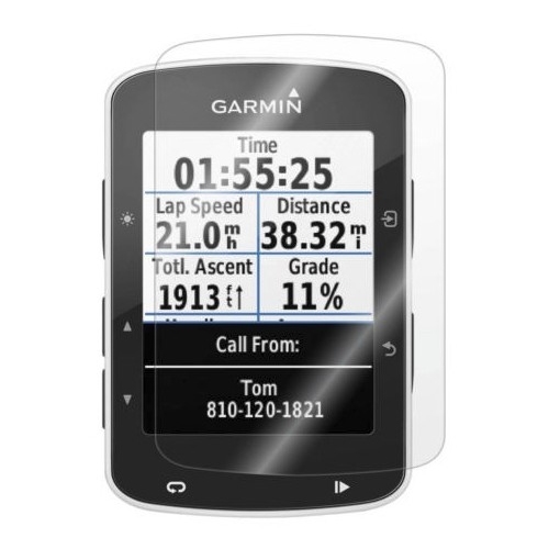 Screenprotector folie voor het scherm van de Garmin Edge 520