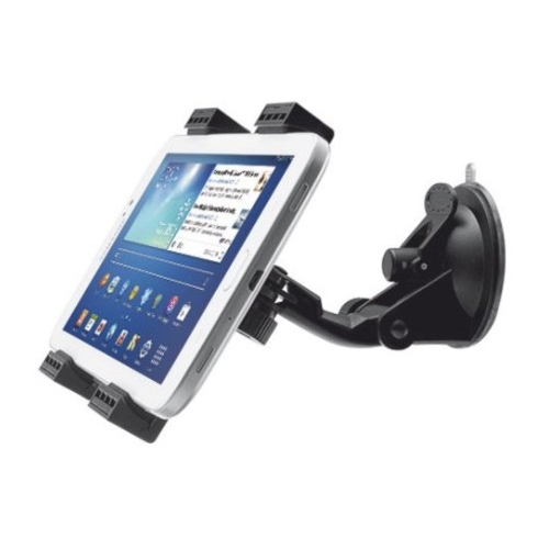 Tablethouder met handige zuignap bevestiging voor 7, 8 en 9 inch tablets Tablethouder met handige zuignap bevestiging voor 7, 8 en 9 inch tablets