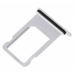 Vervangende SIMkaart houder voor de iPhone 7 in het zilver kleurig