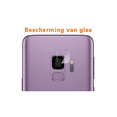Camera bescherming van glas voor de Samsung Galaxy S9