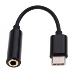 USB C een koptelefoon op aan te sluiten