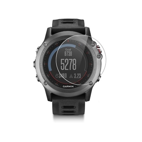 Screen protector van knalhard glas voor de Garmin Fenix 3 HR