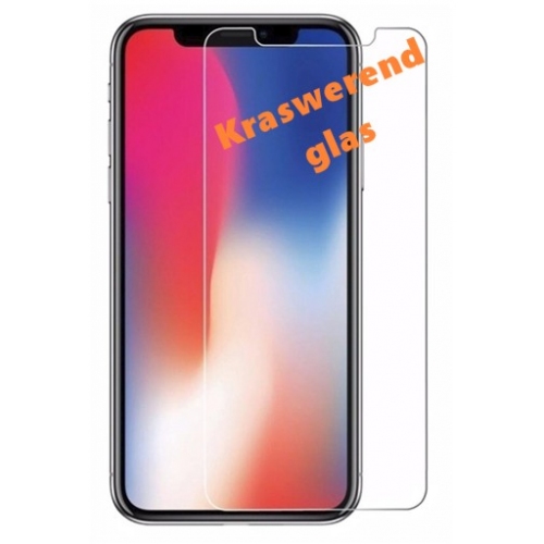 Krasweende scherm bescherming van gehard glas voor de iPhone XS